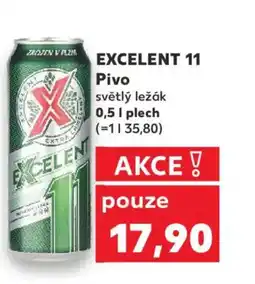 Kaufland EXCELENT 11 Pivo nabídka