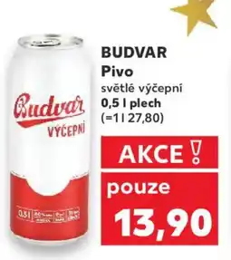 Kaufland BUDVAR Pivo nabídka