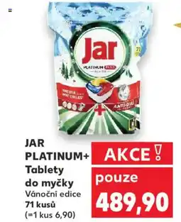 Kaufland JAR Platinum+ Tablety do myčky nabídka