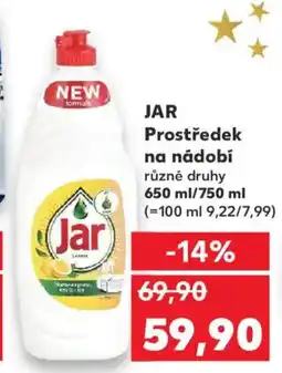 Kaufland JAR Prostředek na nádobí nabídka