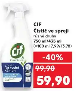 Kaufland CIF Čistič ve spreji nabídka
