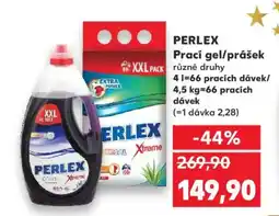 Kaufland PERLEX Prací gel/prášek nabídka