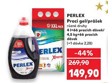Kaufland PERLEX Prací gel/prášek nabídka