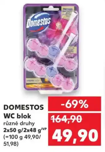 Kaufland DOMESTOS WC blok nabídka
