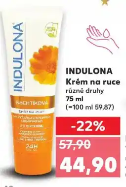 Kaufland INDULONA Krém na ruce nabídka