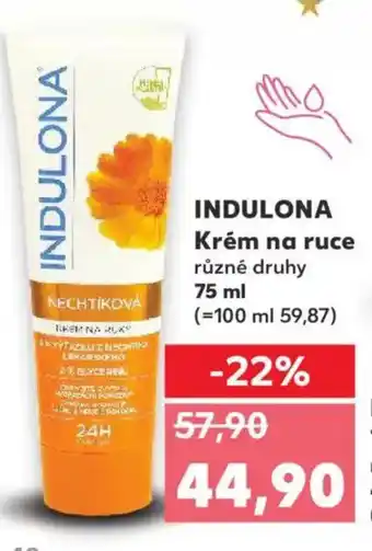 Kaufland INDULONA Krém na ruce nabídka