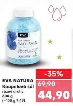 Kaufland EVA Natura Koupelová sůl nabídka