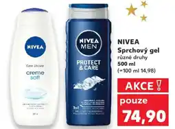 Kaufland NIVEA Sprchový gel nabídka