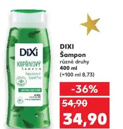 Kaufland DIXI Šampon nabídka