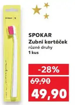 Kaufland SPOKAR Zubní kartáček nabídka