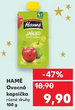 Kaufland HAMÉ Ovocná kapsička nabídka