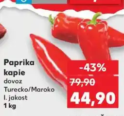 Kaufland Paprika kapie nabídka