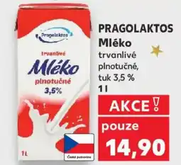Kaufland PRAGOLAKTOS Mléko nabídka