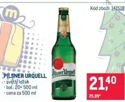 Makro Pilsner Urquell nabídka