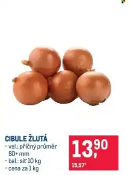 Makro CIBULE ŽLUTÁ nabídka