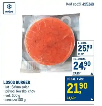 Losos burger