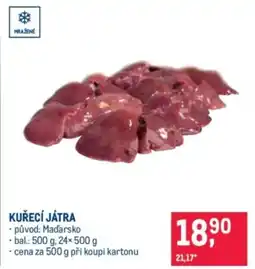 Makro Kuřecí játra nabídka