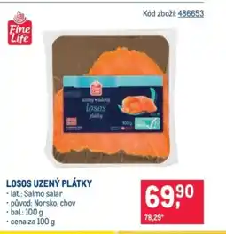 Makro Losos uzený plátky nabídka