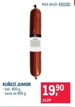 Makro Kuřecí junior nabídka