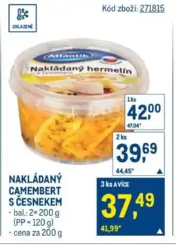 Makro Atlantik Nakládaný camembert s česnekem nabídka