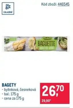 Makro Bagety nabídka