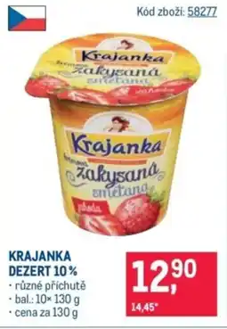 Makro Krajanka dezert 10% nabídka