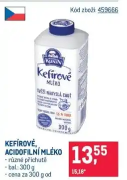 Makro Kefírové, acidofilní mléko nabídka