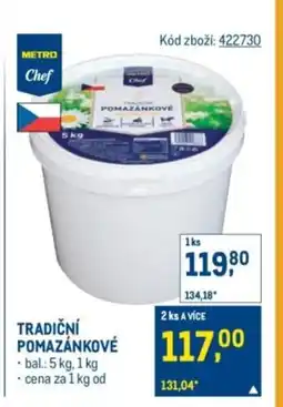 Makro Tradiční pomazánkové nabídka