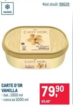 Makro Carte D'Or vanilla nabídka