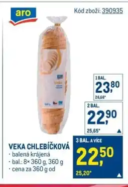 Makro Veka chlebíčková nabídka