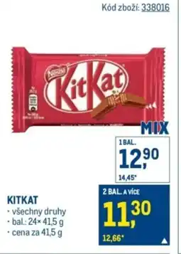 Makro Kitkat nabídka