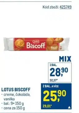 Makro Lotus Biscoff nabídka