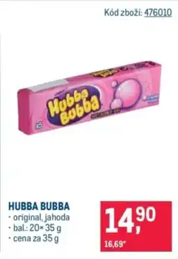 Makro Hubba Bubba nabídka