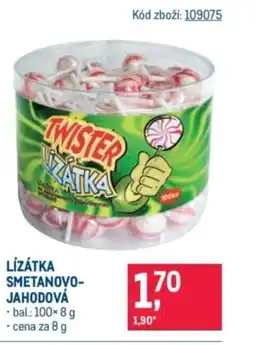 Makro Lízátka smetanovo- jahodová nabídka