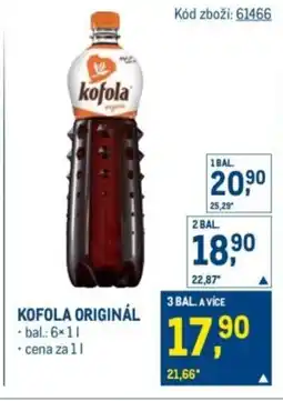 Makro Kofola originál nabídka
