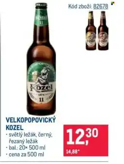 Makro Velkopopovický Kozel nabídka