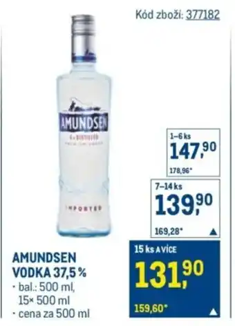 Makro Amundsen vodka 37,5% nabídka