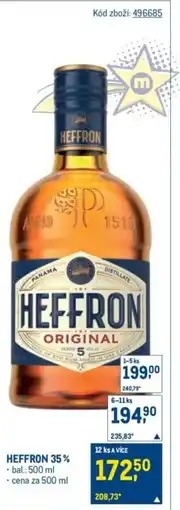 Makro Heffron 35% nabídka