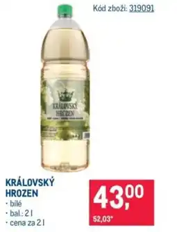 Makro Královský Hrozen nabídka