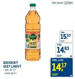 Makro Bzenecký Ocet lihový nabídka