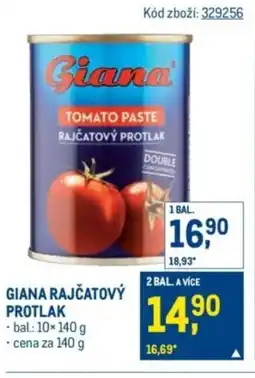 Makro Giana Rajčatový protlak nabídka