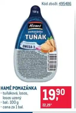 Makro Hamé pomazánka nabídka