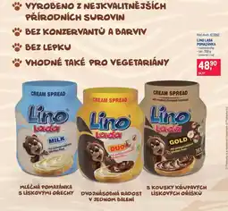 Makro Lino lada pomazánka nabídka