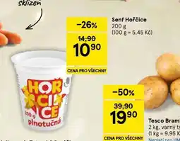 Tesco Senf hořčice nabídka