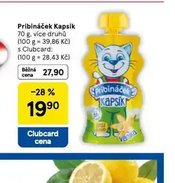 Tesco Pribináček kapsík nabídka