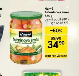 Tesco Hamé zeleninová směs nabídka