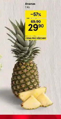 Tesco Ananas nabídka