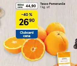 Tesco Pomeranče nabídka