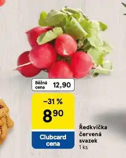 Tesco Ředkvička červená nabídka