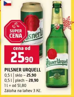 Terno Pilsner urquell nabídka